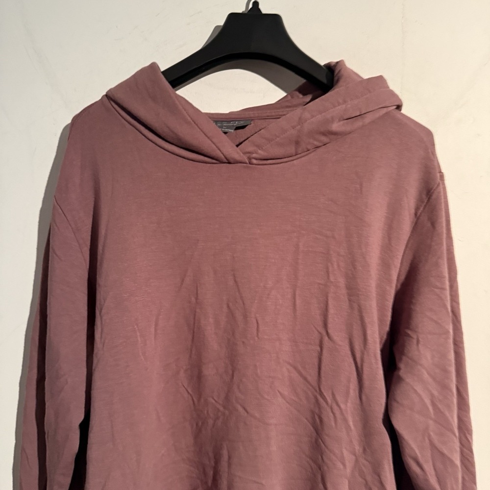 Free Fly Bamboo Lightweight Fleece Cropped Hoodie Women's Large Soft Basic - Picture 2 of 4